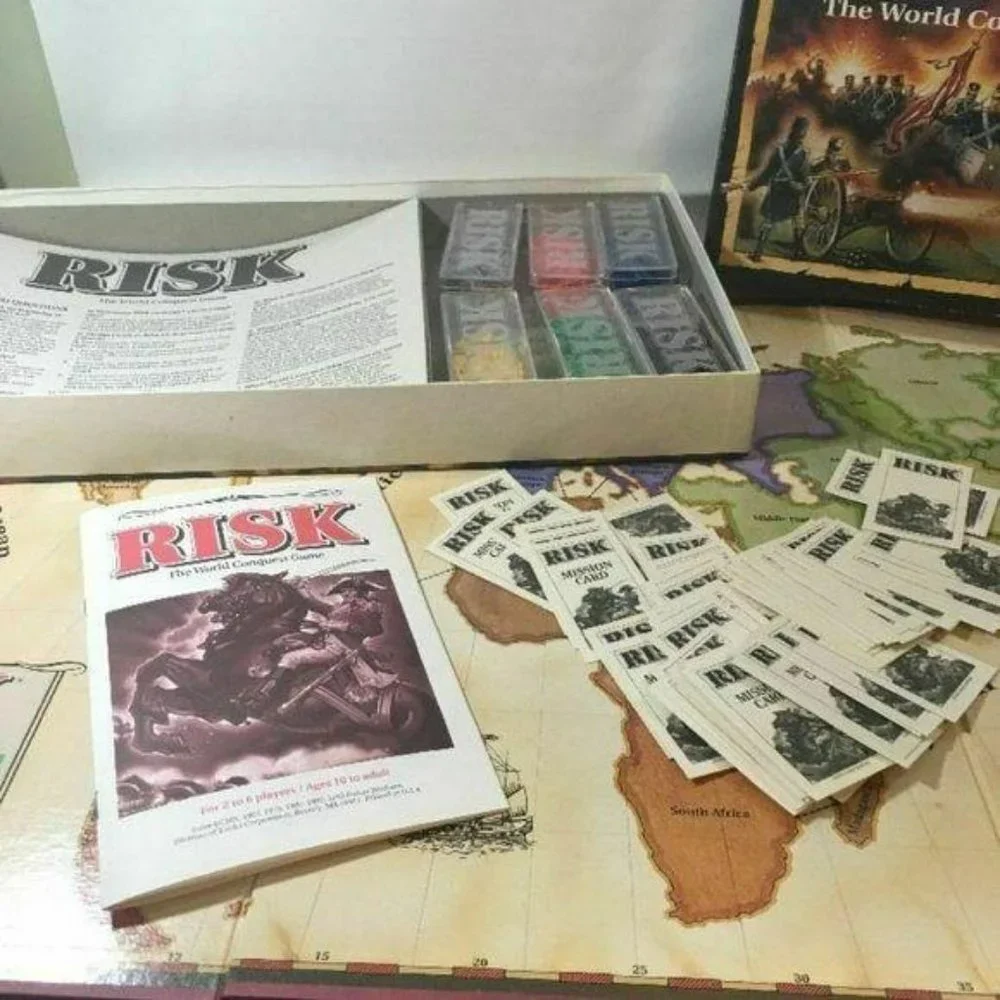 RISK THE‎ WORLD CONQUEST 1993 Board Game